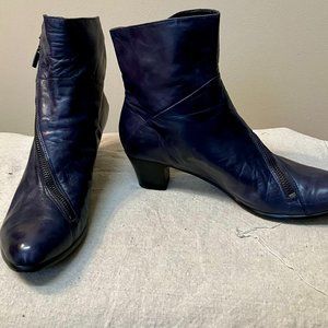 Everybody by BZ Moda Purple Leather boots size 38.5